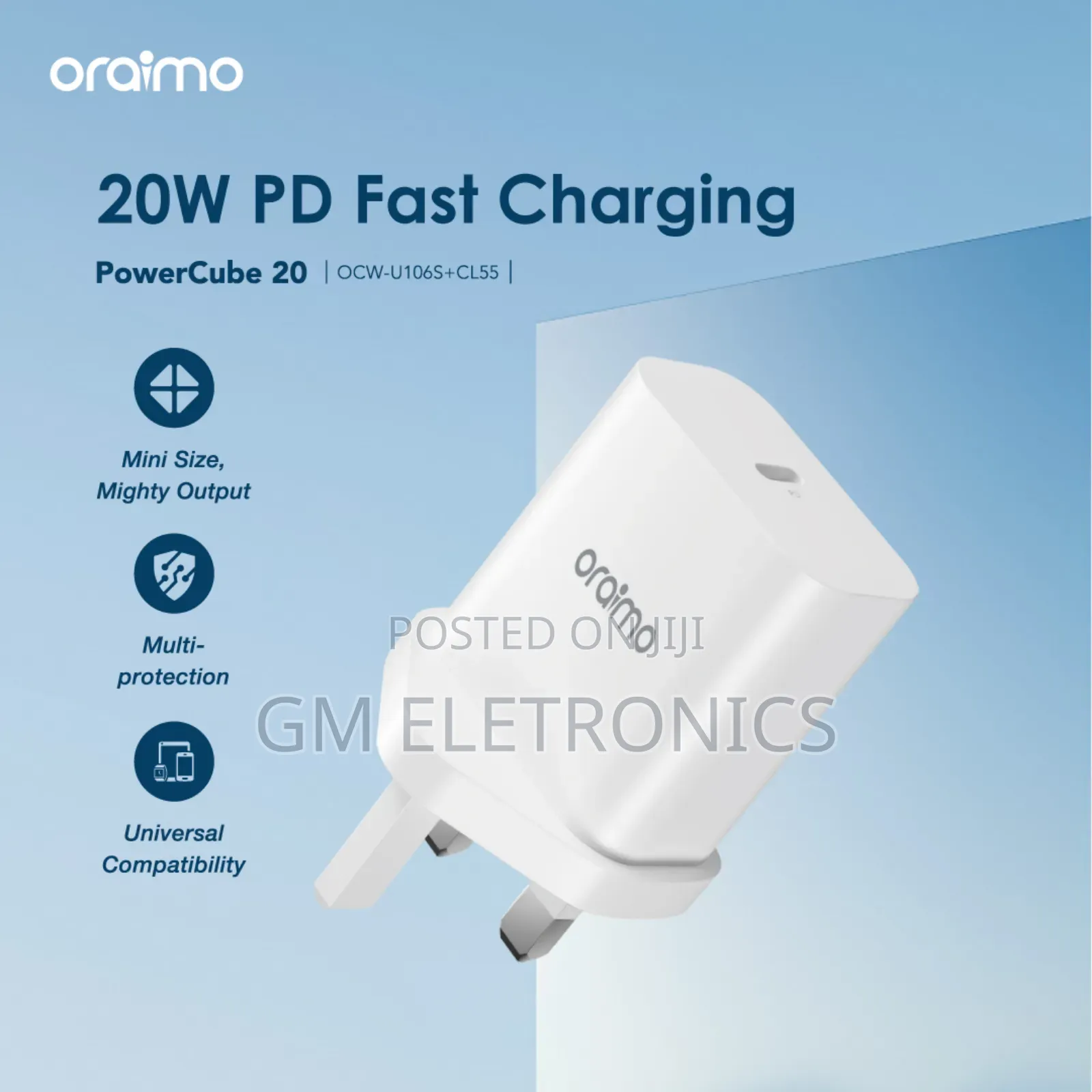 20w Type-C to C Universal Full Charger.