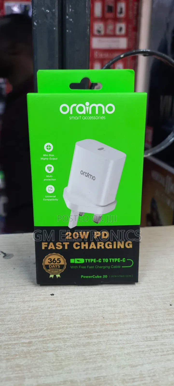 20w Type-C to C Universal Full Charger.
