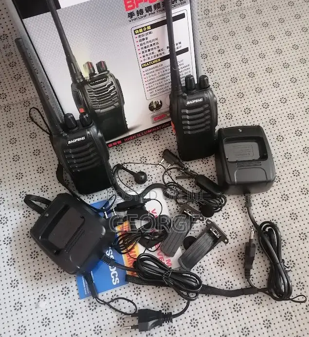 Two Way Radio Calls Bf-888s Walkie Talkies