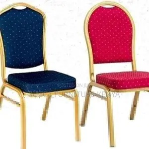 Office Chairs:Banquet Red Office Conference Seat Steel Frame