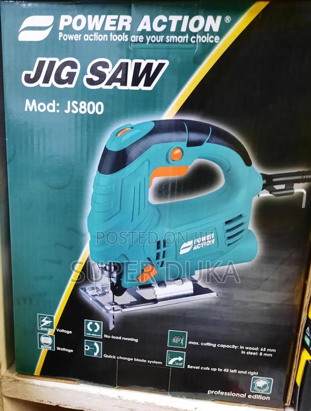 Jig Saw Js 800. Power Action 800w Jigsaw