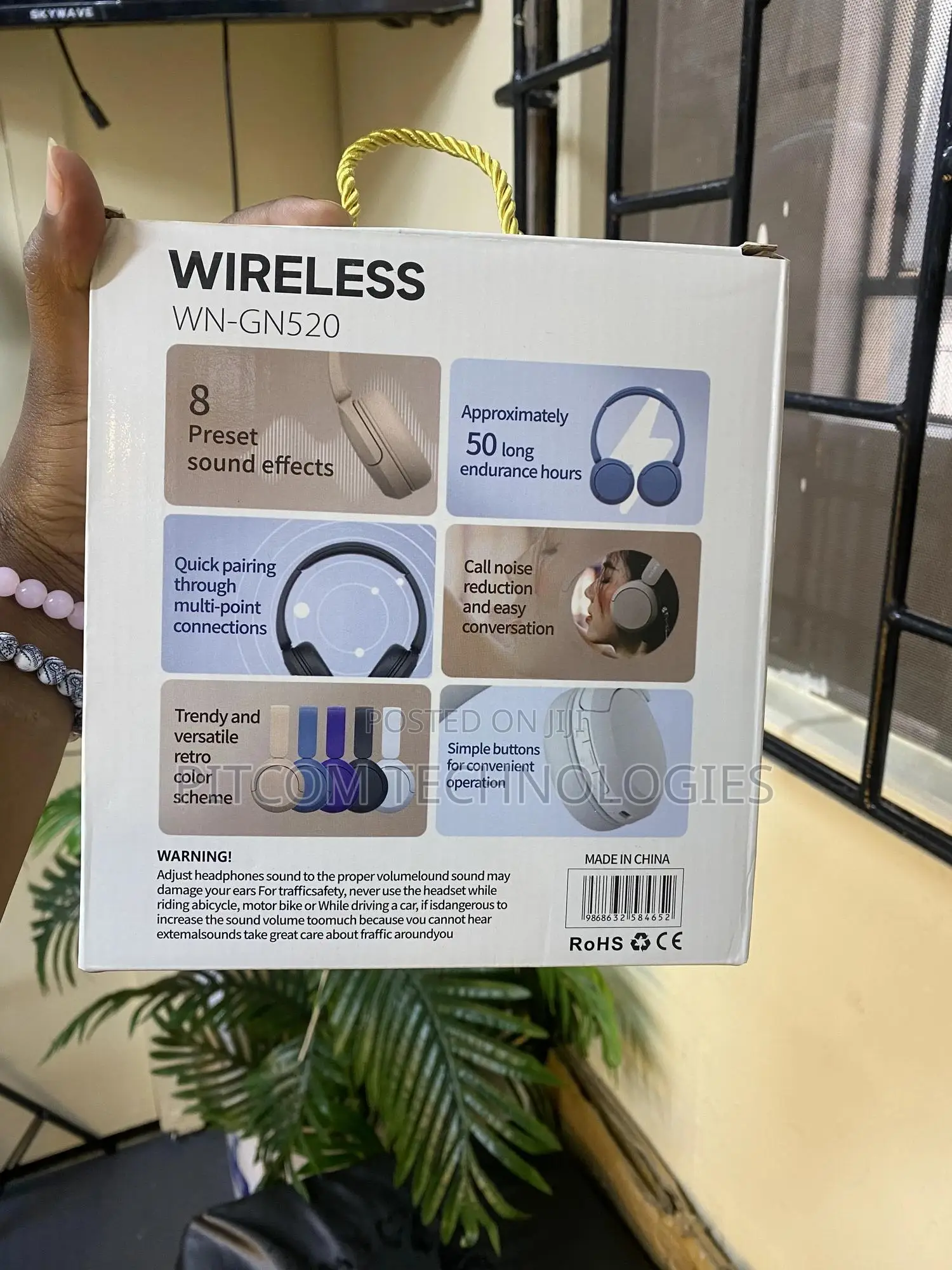 Wireless Bluetooth Headphones