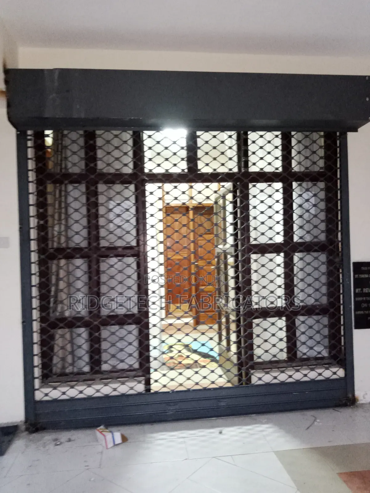 Rolling Grill Doors