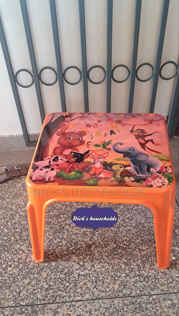 Kids Plastic Table - main view