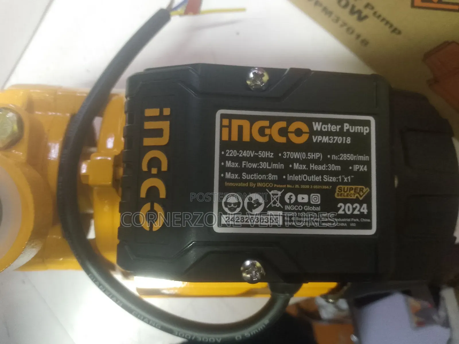 Ingco Booster Pump 0.5hp