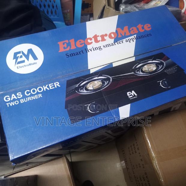Electromate Glass 2 Burner