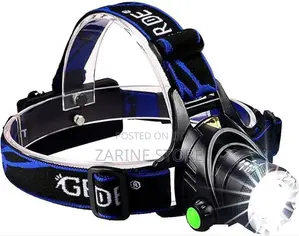 Water Proof Rechargeable Headlamp Led Headlight Adjustable
