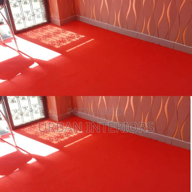Red Wall to Wall Carpets M Dinning Area Carpet