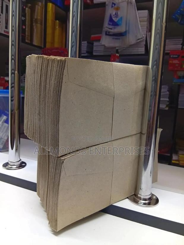 A Packet Of Dl Size Plain Brown Envelopes-25pieces - thumbnail 5