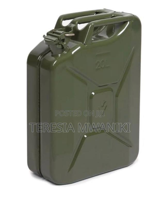 5 Gallon (20ltrs)  Furl Jerricans Green - main view
