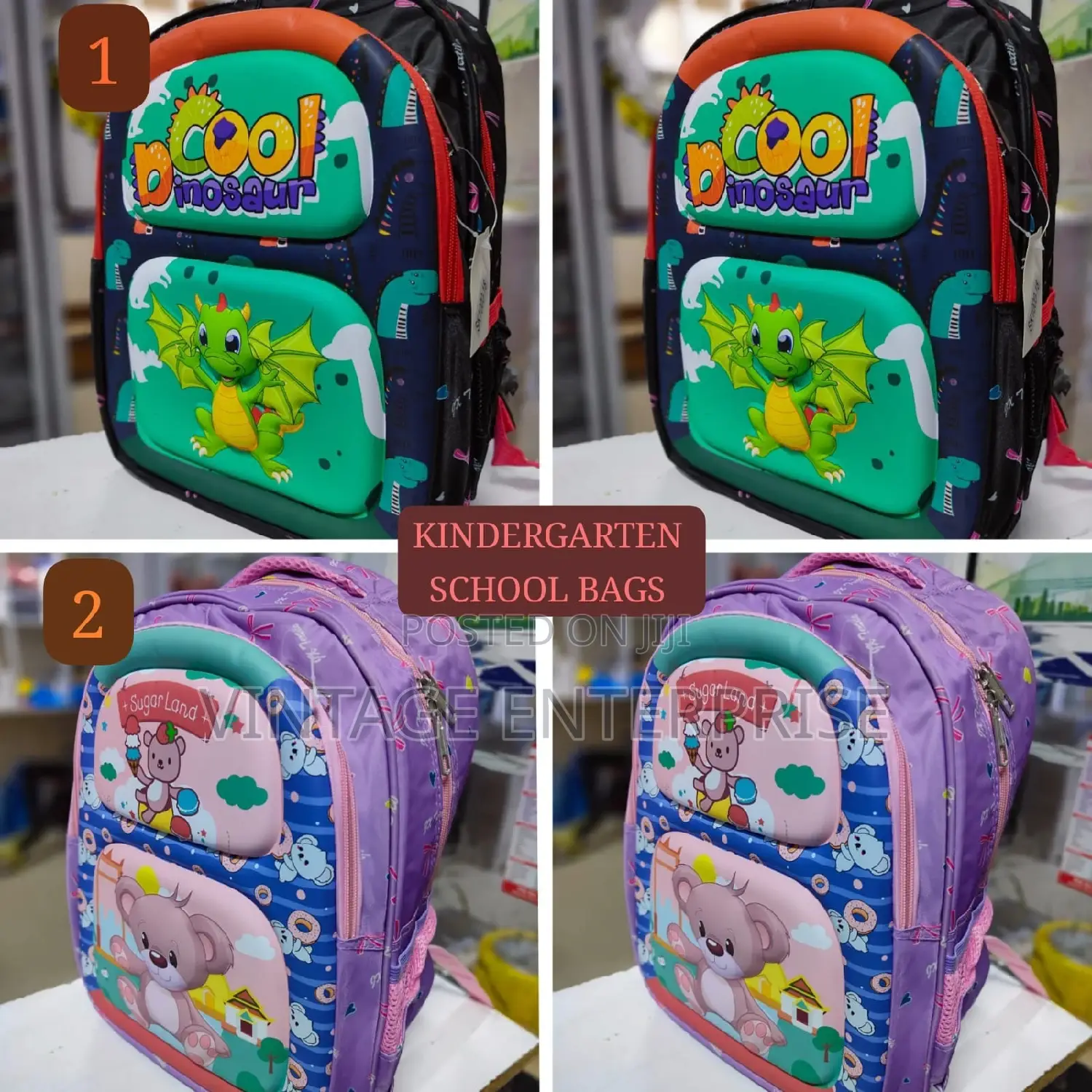 Cartoon Themed School Bags / Back Pack