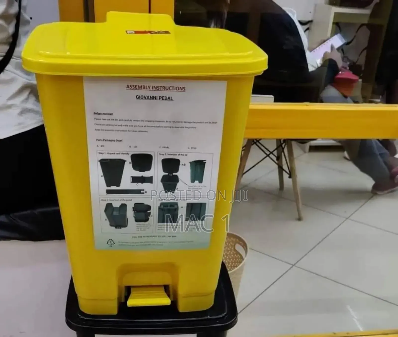 30l Pedal Bin