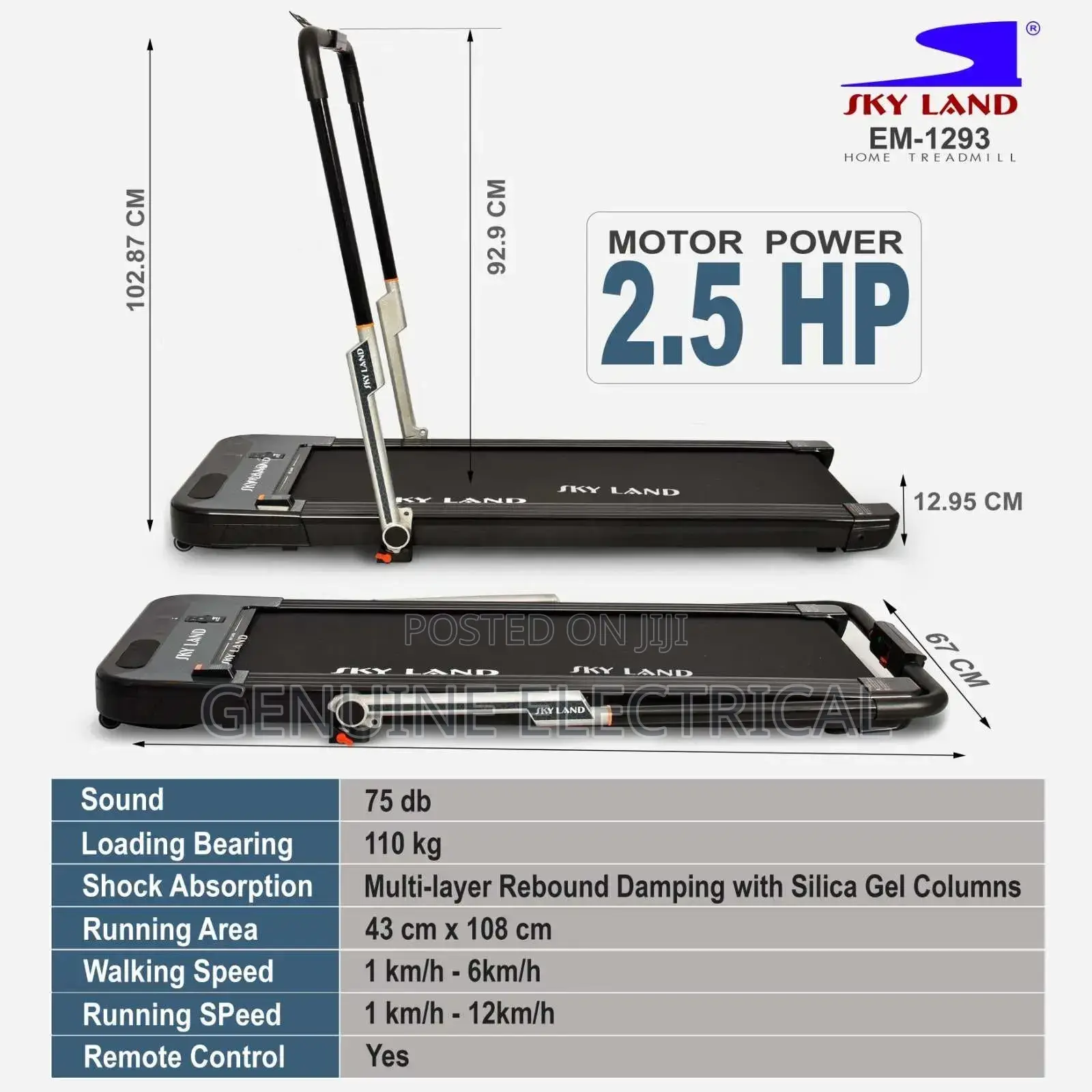 Slim Pad Treadmill