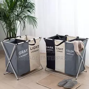 Laundry Foldable 2 Compartments
