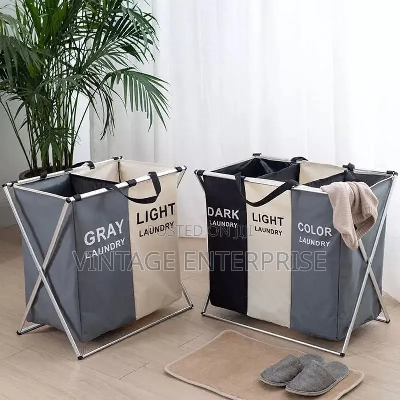 Laundry Foldable 2 Compartments