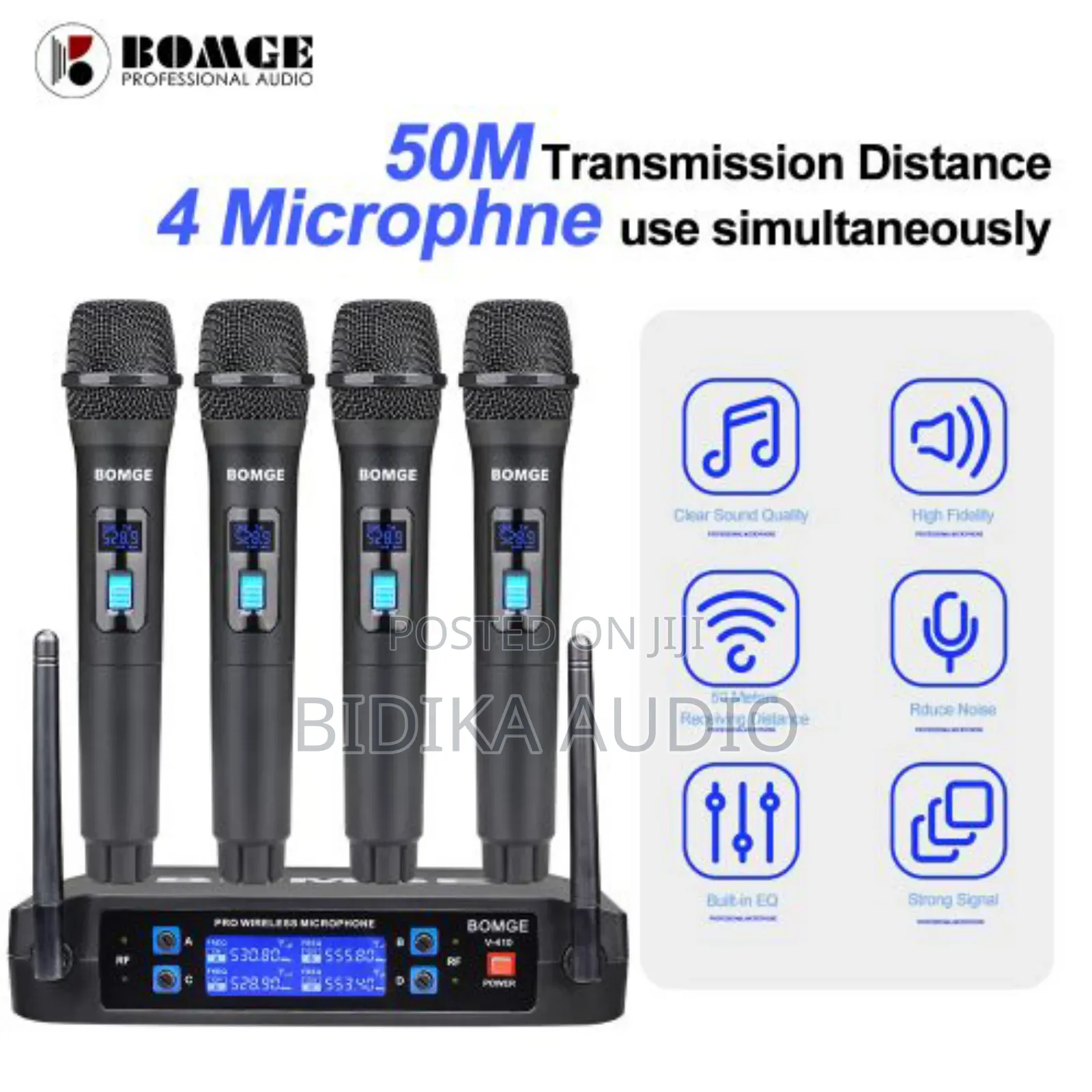 Bomge 4-Channel Dynamic Wireless