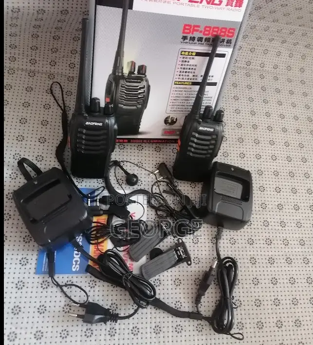 Brillant Baofeng Bf 888s Long Range Walkie Talkie