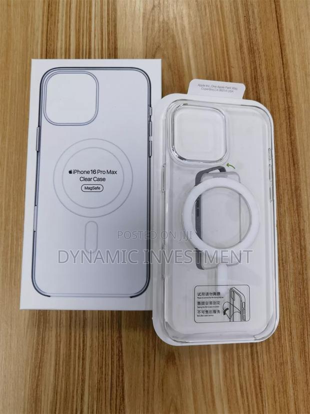 iPhone 16 Pro Max 16 Pro 16 Plus Clear Magsafe Cases Cover - thumbnail 2