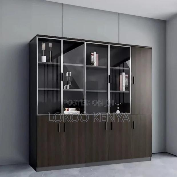 Office Cabinet: 3-Door Closed Storage Office Cabinet - thumbnail 4