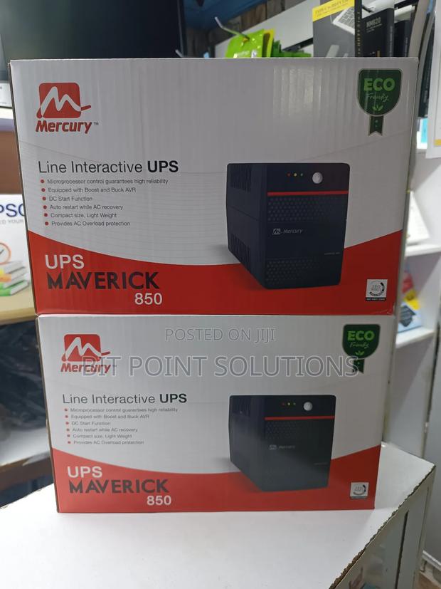 Mercury 850va Ups /Mercury Maverick 850va Offline Ups - thumbnail 2