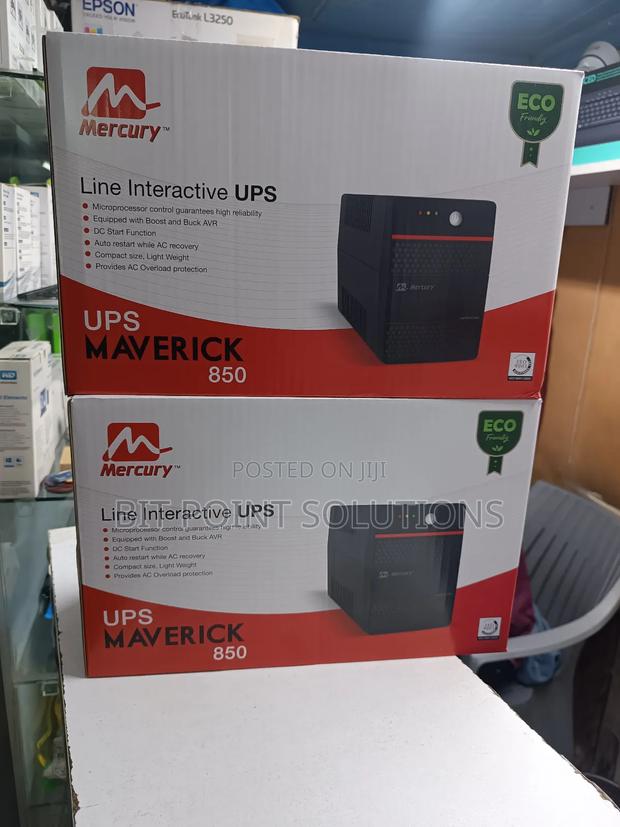 Mercury 850va Ups /Mercury Maverick 850va Offline Ups - thumbnail 3