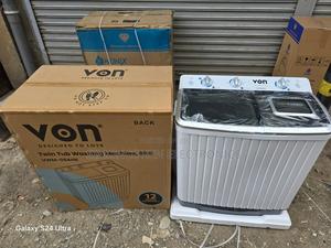 Von 8kg Black Washing Machine - thumbnail 2