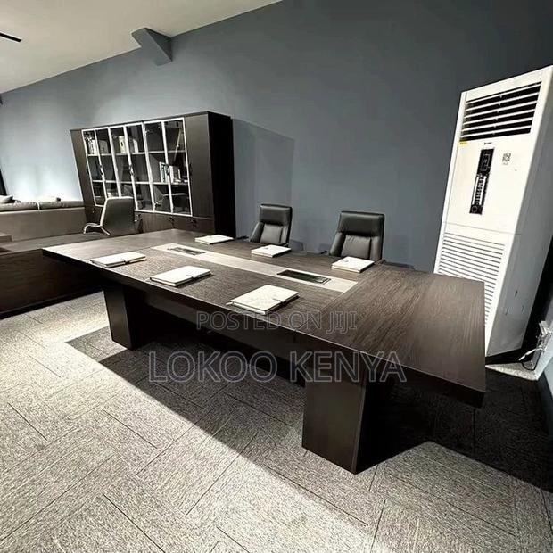 Office Table: 3 Meter Large Conference Table - thumbnail 4