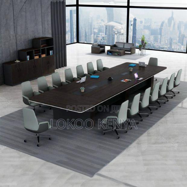 Office Table: 3 Meter Large Conference Table - thumbnail 5