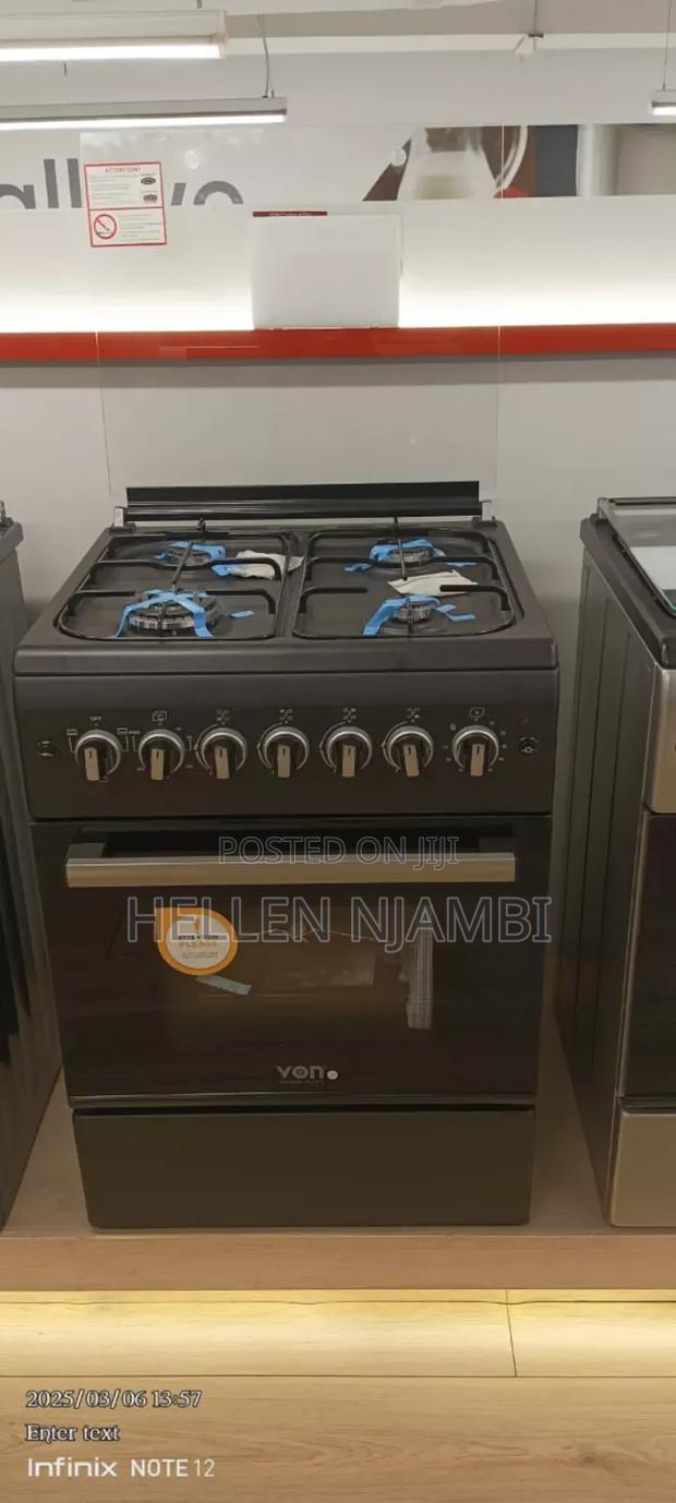 Von 60*60 Full Gas With Electric Oven