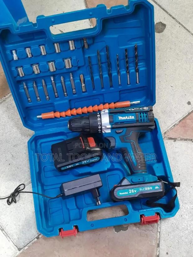 Long Life Battery Cordless Drill Makita 26v - thumbnail 2