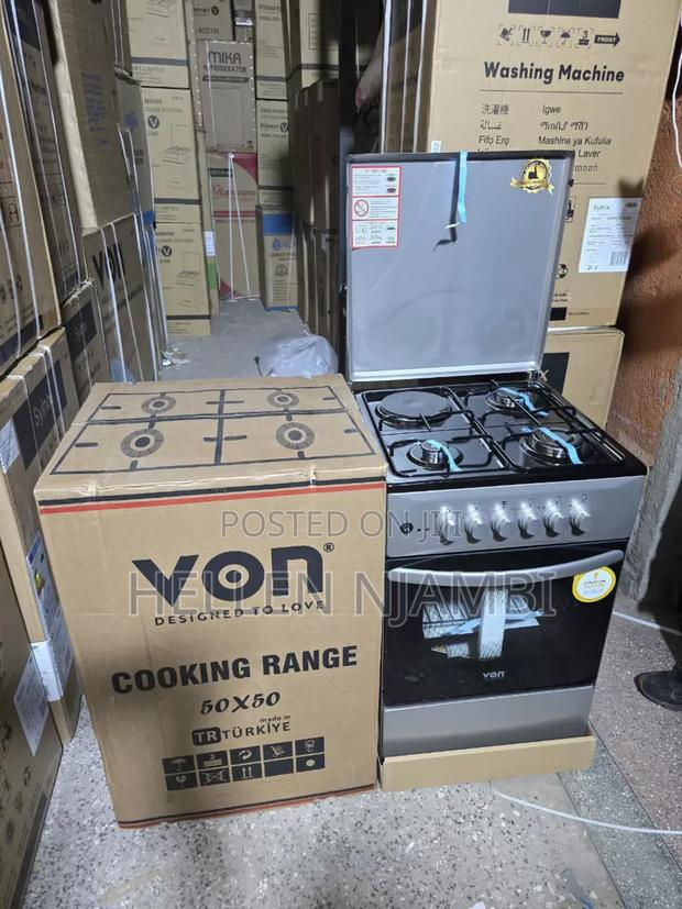 50×50 Von 3+1 Standing Cooker - main view