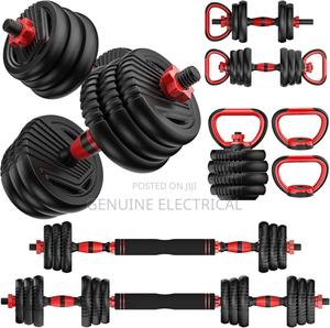 Quality 50kg 6in1 Dumbells - thumbnail 2