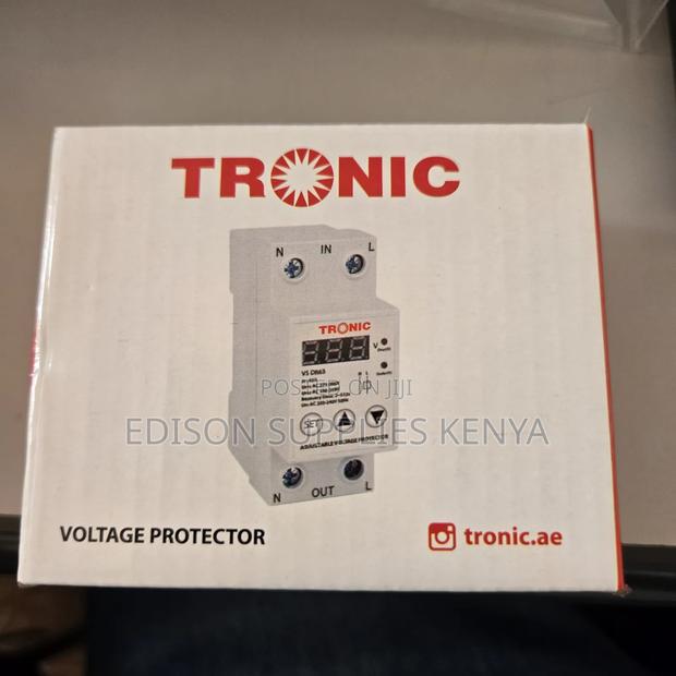 Tronic Adjustable Voltage Protector 63amps Surge Protect 63a - thumbnail 4