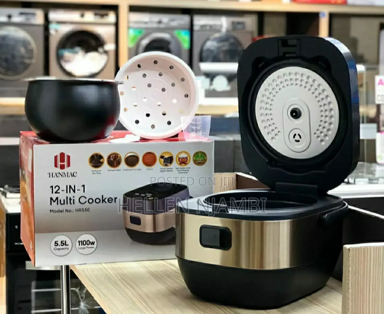 12 in 1 Hanmac Multi Cooker 5.5l/Pressure Cooker