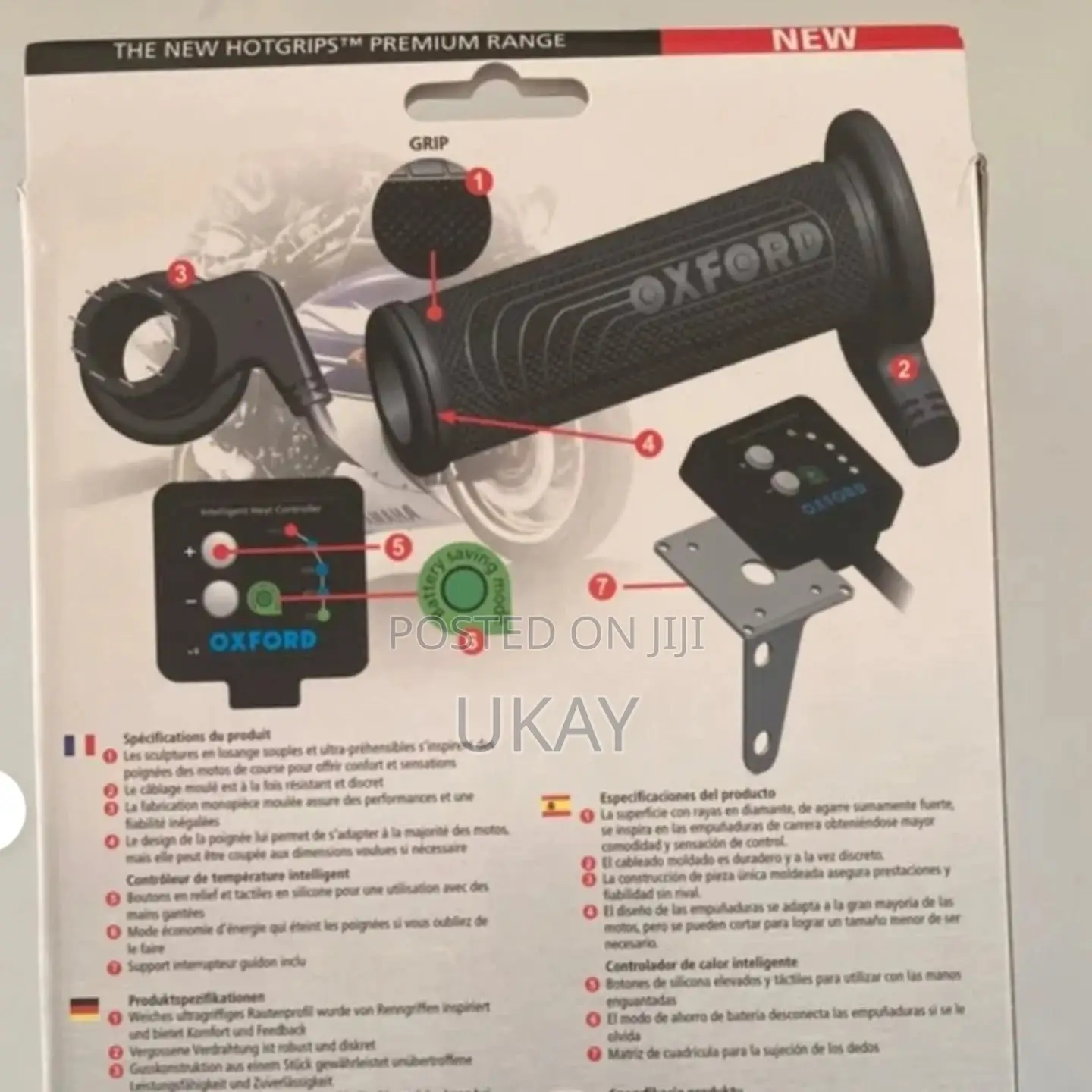 Oxford Premium Sports Heated Grips.