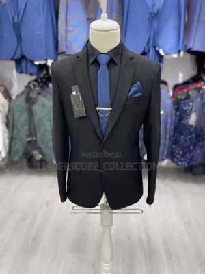 Black High Executive Men's Blazers