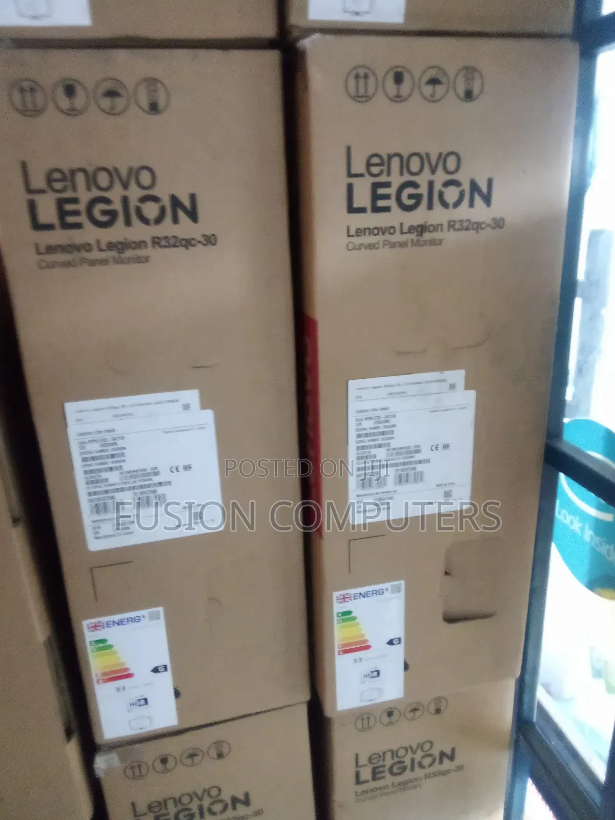 Lenovo Legion R32qc-30 Gaming Monitor Curved Led Backlit