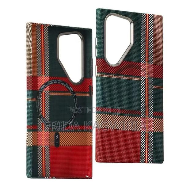 Samsung S25 Ultra Magsafe Carbon Fiber Back Case