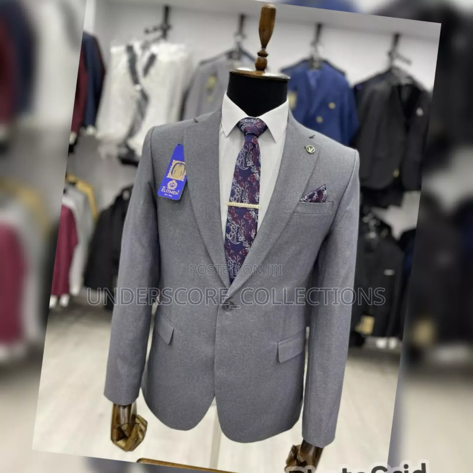Grey Men's Blazers