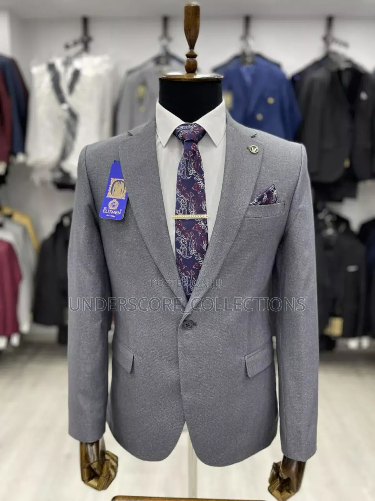 Grey Men's Blazers