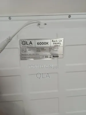 600 by 600 Backlit Panel Light