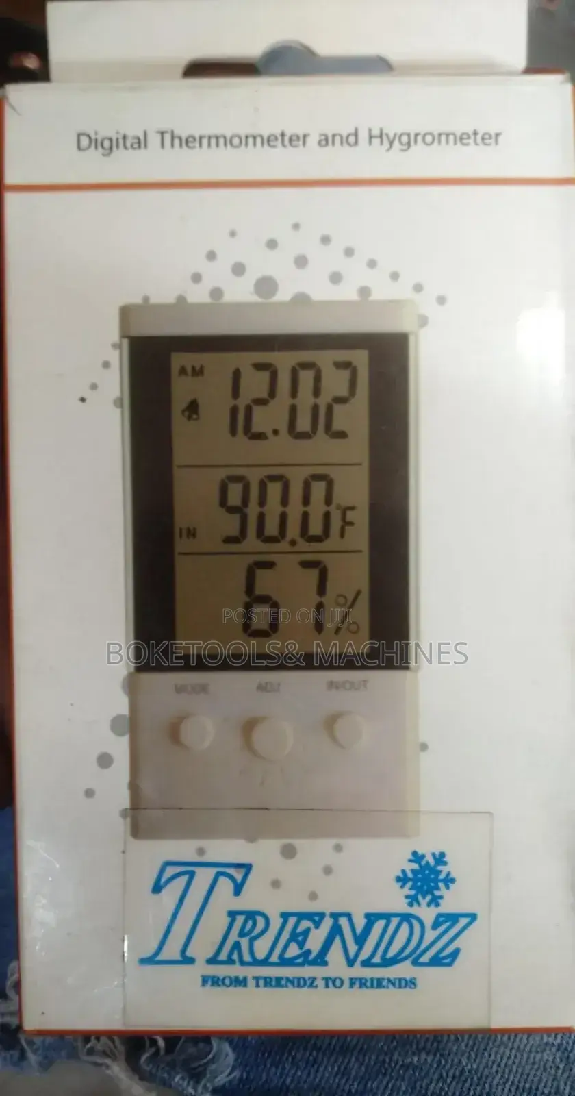 Digital Hygrometer And Thermometer