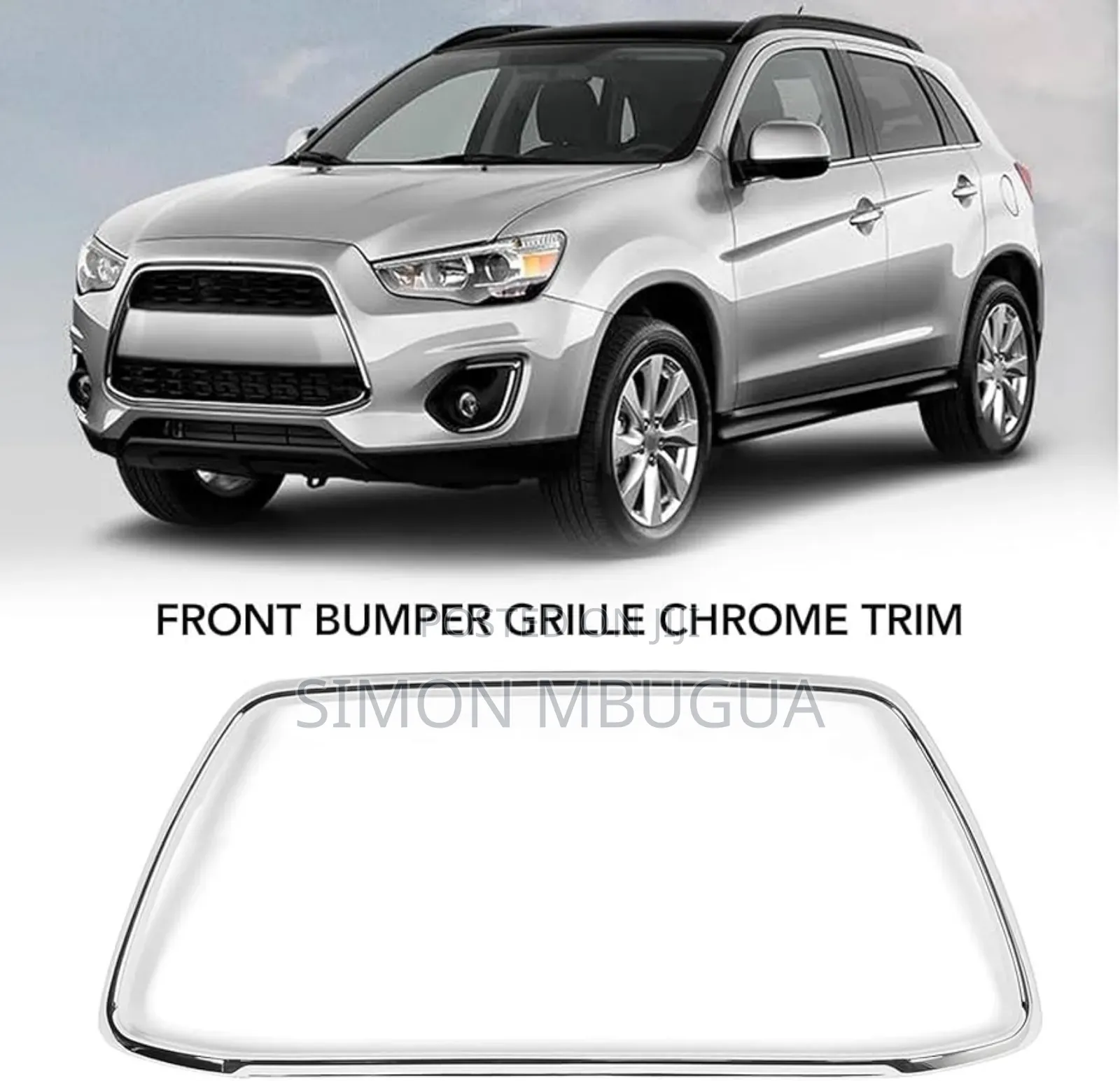 Mitsubishi RVR Grille Chrome Strips(4pcs)