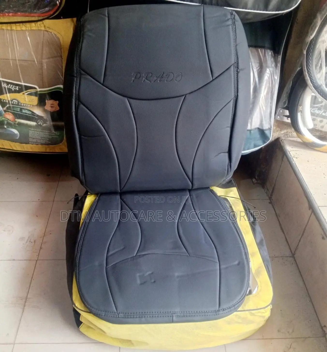 Leather Seat Covers - Prado, Noah, Wish