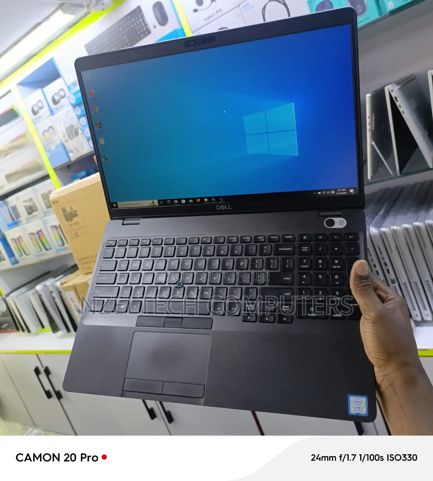 Laptop Dell Precision 3541 16GB Intel Core I7 SSD 256GB