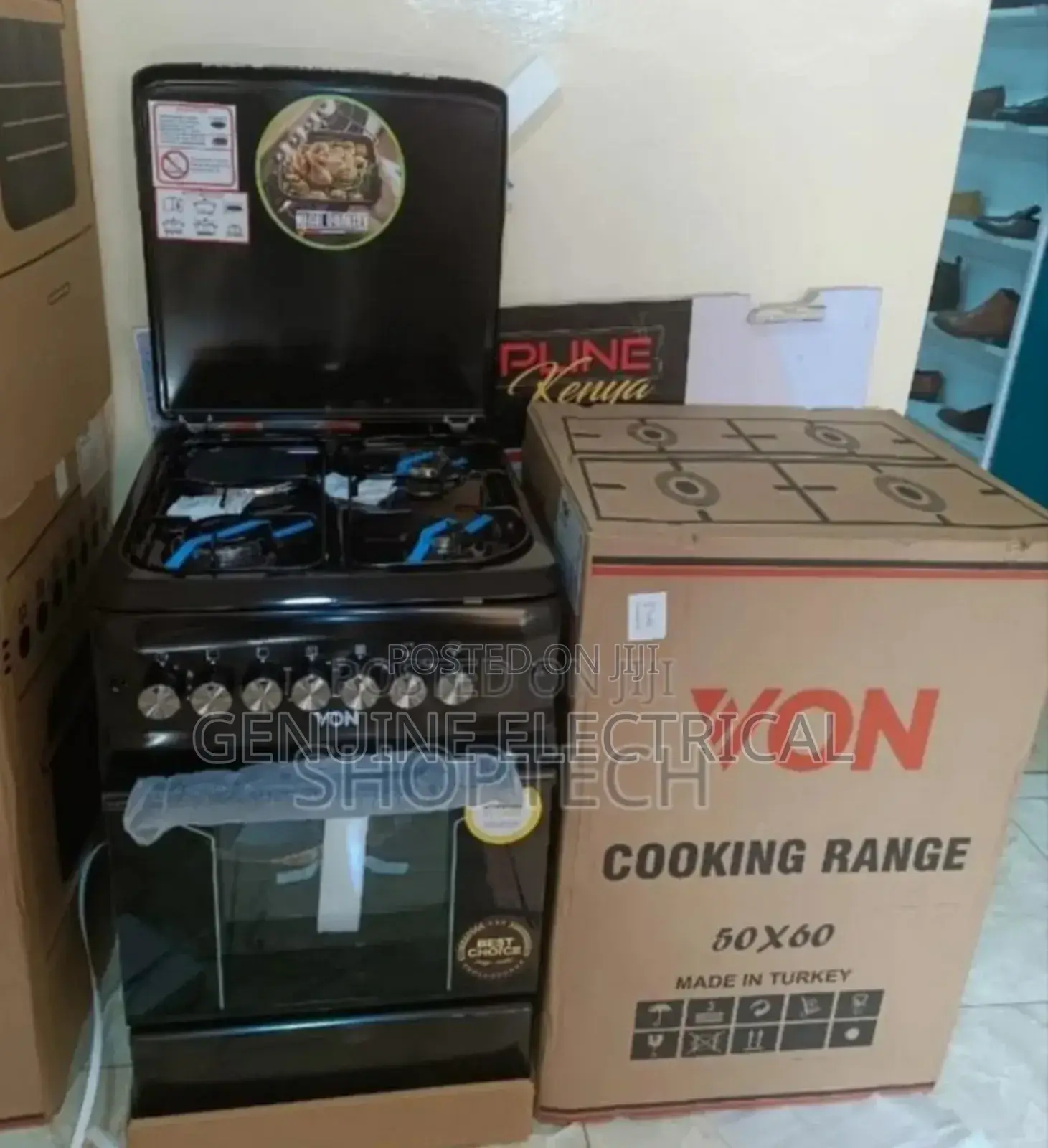 Von 50by50 3gas +1 Electric Cooker