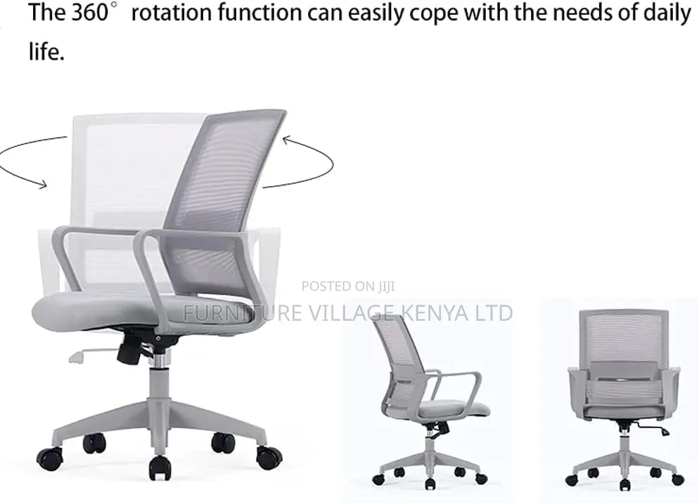 Modern Executive Adjustable Stool Rolling Swivel Chair