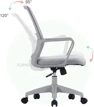 Modern Executive Adjustable Stool Rolling Swivel Chair