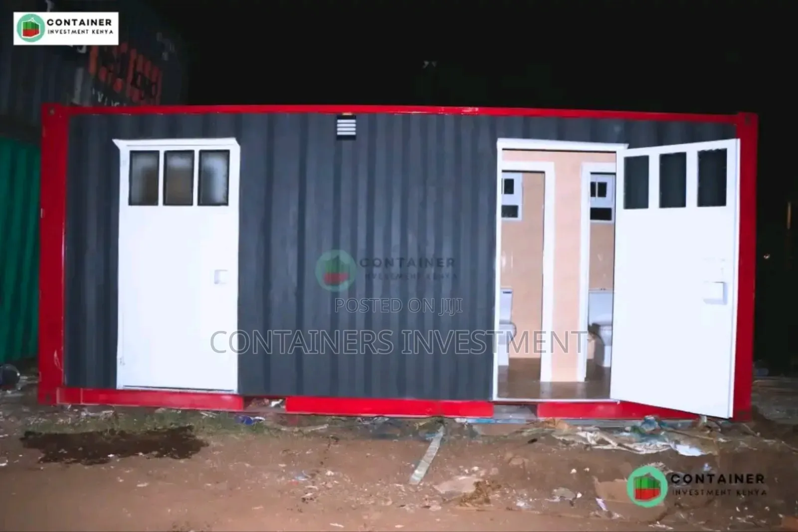 20ft Container Ablution Block- Commercial Toilet Units.