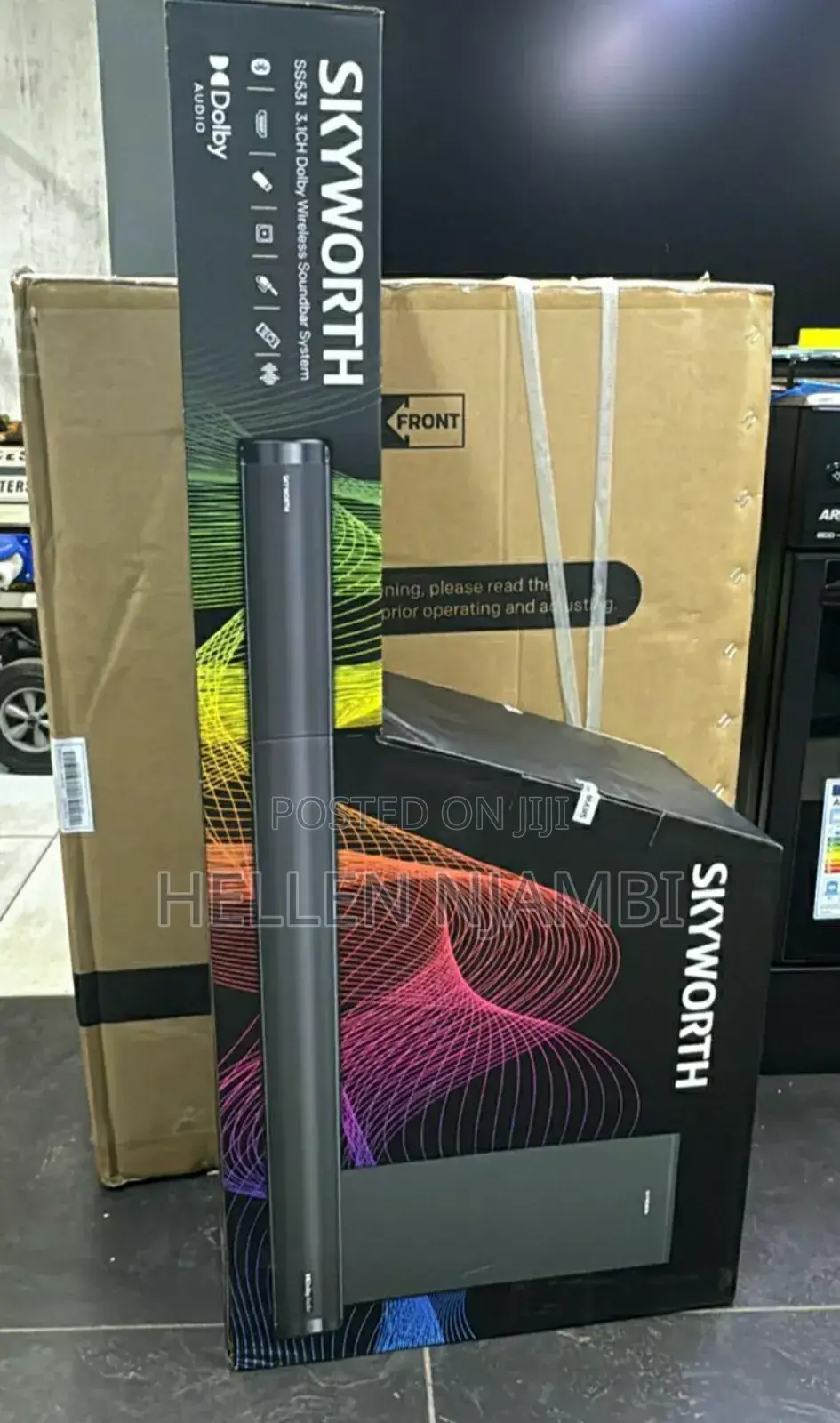 Skyworth Ss531 Dolby Audio Soundbar With Wireless Subwoofer